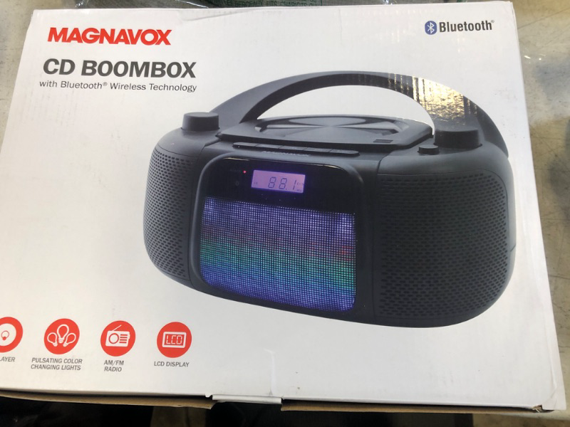 Photo 1 of magnavox cd boombox