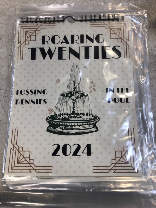 Photo 2 of 2024 Roaring Twenties Calendar Taylor Lyrics 12 Monthly Calendar Planner Jan 2024 - Dec 2024 Funny Calendar Gag Gifts For