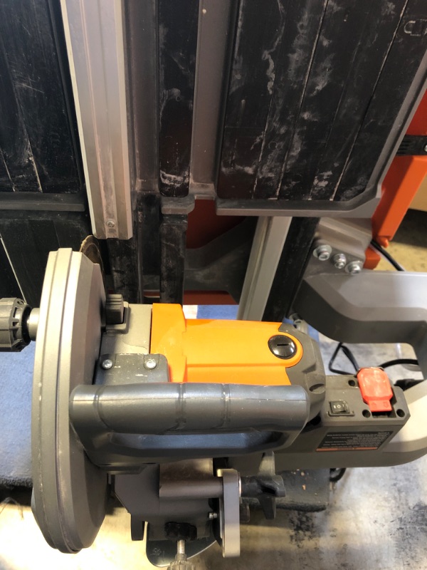 Photo 1 of 15 Amp 10 in. Wet Tile Saw with Portable Stand
