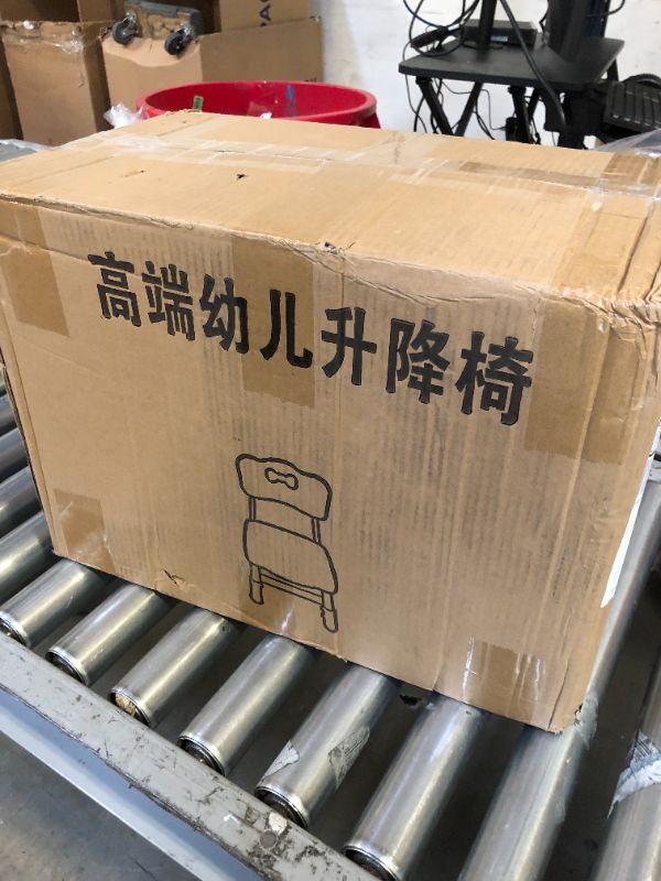 Photo 1 of WHY TOYS 4 Piece Kids Chair Set 3 Levels Adjustable Stackable Kids Chairs Ideal for Playrooms, Schools, Daycares and Homes Washable and Easy to Clean Max Weight 220LB(Blue4-Piece Set) Green4PCS