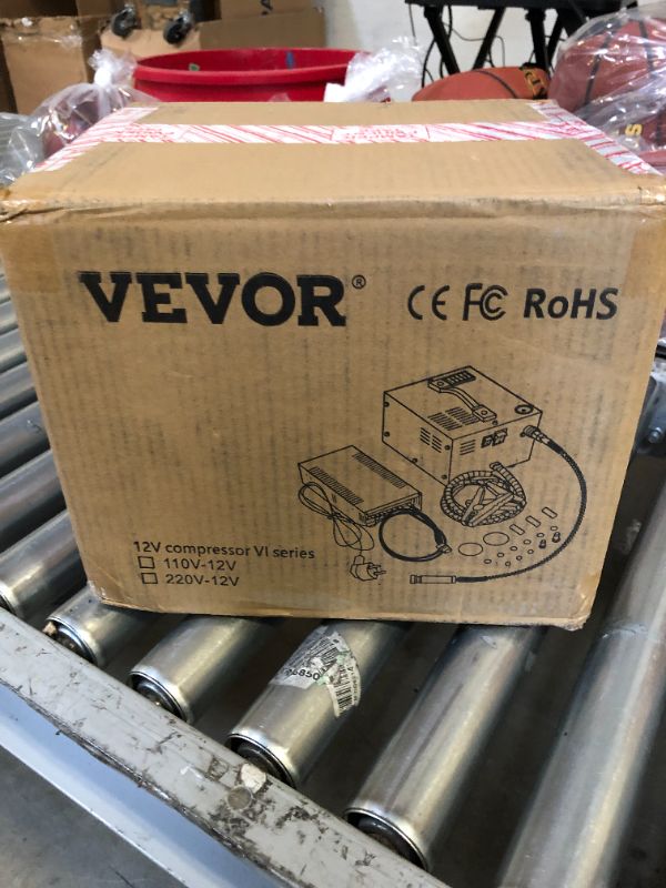 Photo 1 of VEVOR PCP Air Compressor 12V DC, PCP Compressor 4500 Psi, Paintball 30MPa Portable PCP Air Compressor, Rifle Pump 110V AC, High Pressure Pump Scuba Tank Compressor Pump 02 300W-Auto