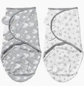 Photo 1 of 2 pack Baby Swaddles