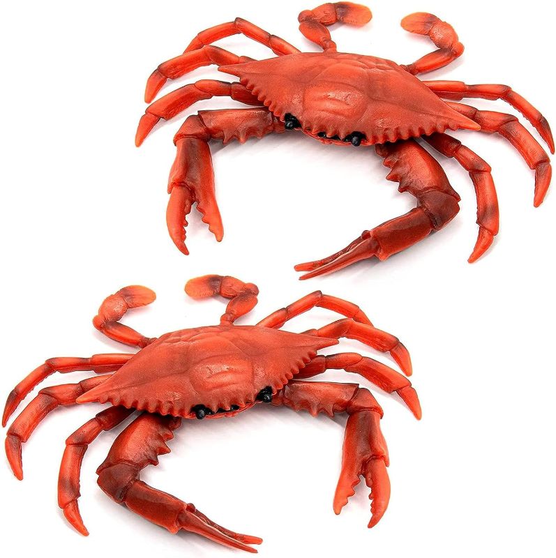Photo 1 of 20pcs Realistic Crab Plastic TOy