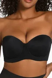 Photo 1 of Black Bra Strapless Size 40C