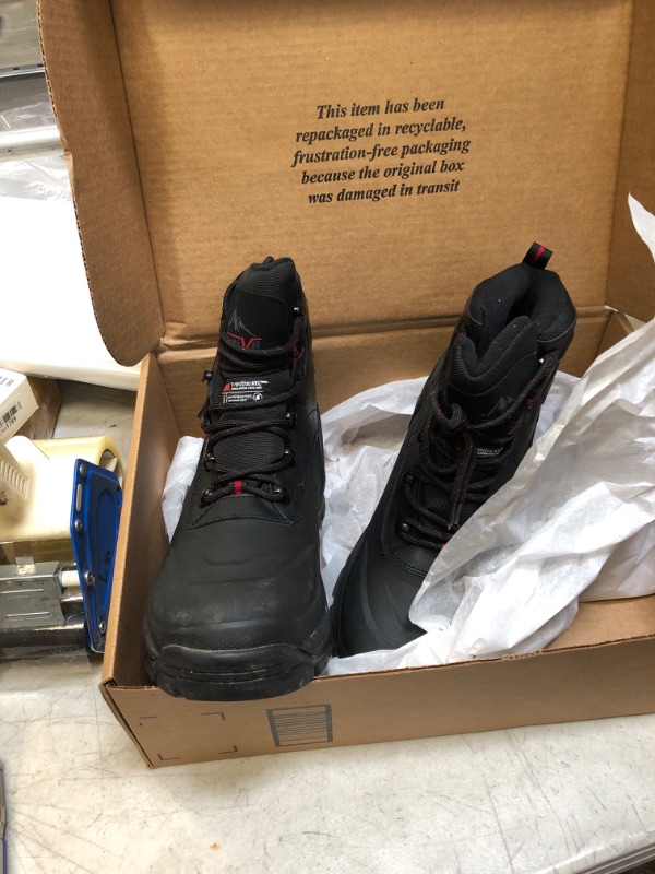 Photo 1 of BLACK HIKING BOOTS ( SIZE: 10.5 ) 