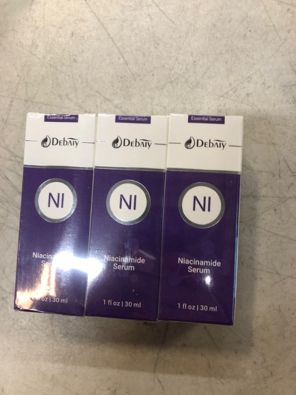 Photo 1 of 3 Pack Niacinamide Serum for Face Moisturizing Inhibits Melanin & Restore Skin Natural, Anti-Aging and Shrinks Pores (1Fl.Oz / 30ml)
