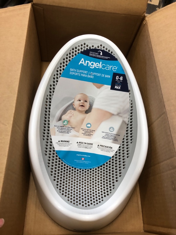 Photo 2 of Angelcare Baby Bath Support (Grey) | Ideal for Babies Less than 6 Months Old