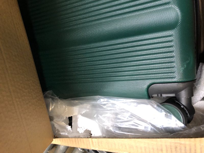 Photo 3 of Zitahli Luggage, Expandable Suitcase Checked Luggage, Hardside Luggage with TSA Lock Spinner Wheels YKK zippers, 28in (Dark Green)