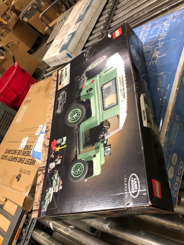 Photo 1 of LEGO Icons Land Rover Classic Defender 90 10317 Model Car Building Set for Adults and Classic Car Lovers, This Immersive Project Based on an Off-Road Icon Makes a Great Graduation Gift for Him or Her