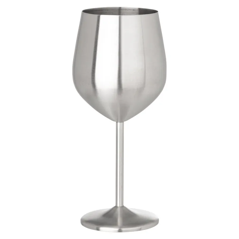 Photo 1 of  18 oz Stemmed Stainless Steel Wine Glass