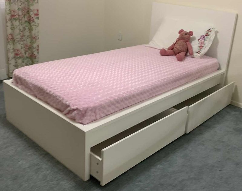 Photo 1 of IKEA TWIN BED FRAME 