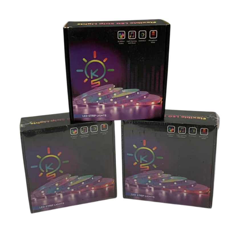 Photo 1 of 3-FLEXIBLE LED STRIP LIGHT SETS