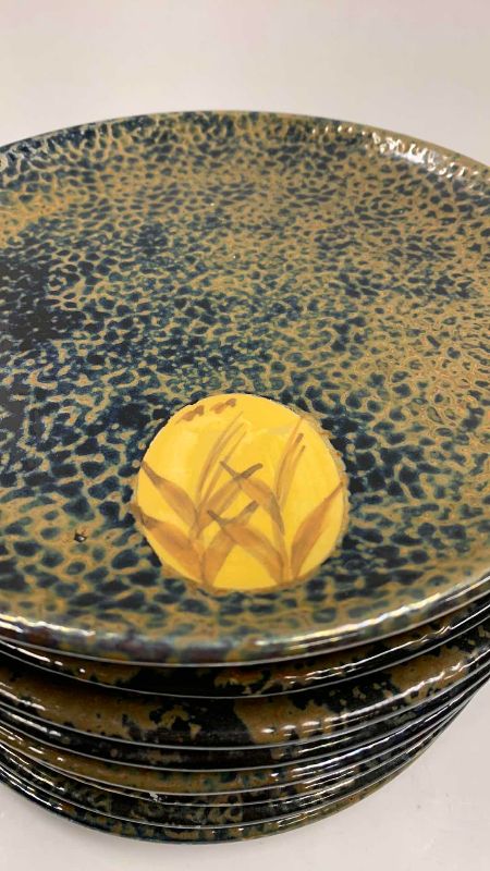 Photo 1 of 10-ASIAN INSPIRED DINNER PLATES 10”WIDE
