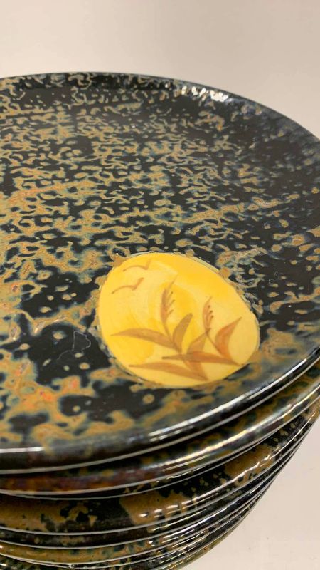 Photo 1 of 11-ASIAN INSPIRED DINNER PLATES 10”WIDE