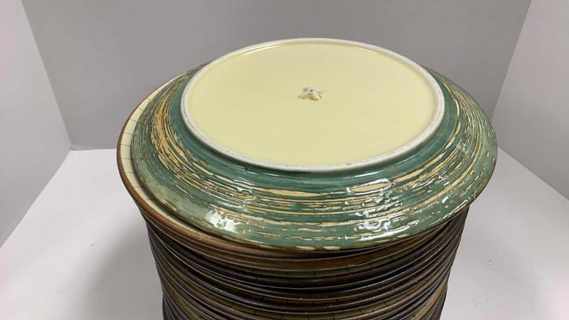 Photo 1 of 15-ASIAN INSPIRED DINNER PLATES 10”WIDE