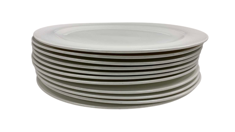 Photo 1 of 10-WEDGEWOOD HOTEL MAXADURA LARGE DINNER PLATES 15” X 12”