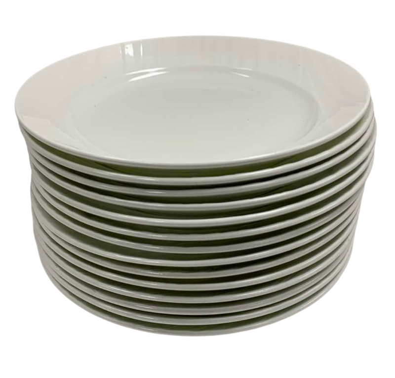 Photo 1 of 14-FOLIO BONE CHINA RIM SOUP BOWLS 11” DIAMETER