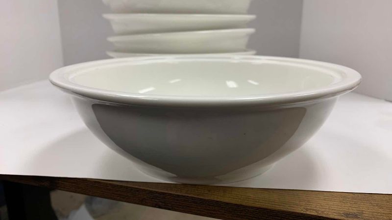 Photo 1 of 5-DEEP DISH PASTA BOWLS 10” X 3”