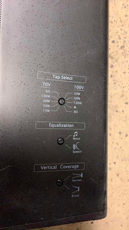 Photo 1 of JBL CBT CONSTANT BAND TECHNOLOGY SOUND BAR MODEL CBT 100LA-1 WITH WALL MOUNT