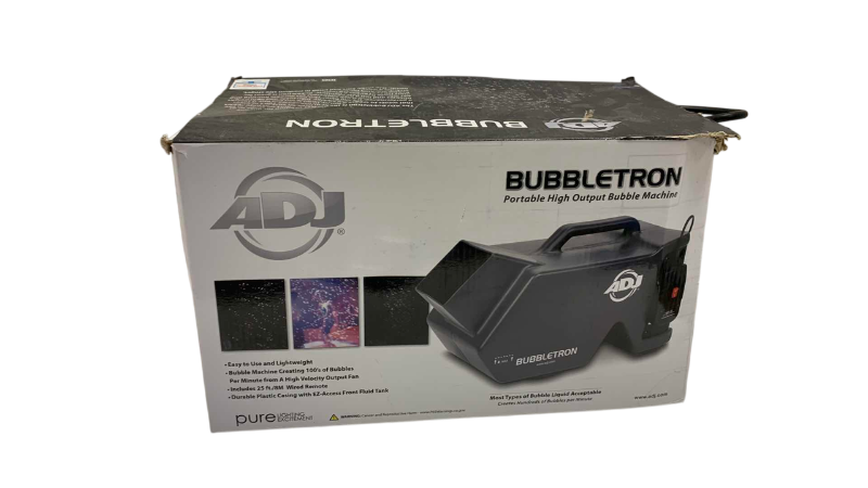 Photo 1 of BUBBLETRON PORTABLE HIGH OUTPUT BUBBLE MACHINE