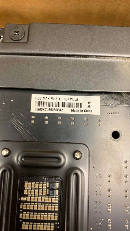 Photo 1 of COMPUTER MAXIMUS XII MOTHERBOARD