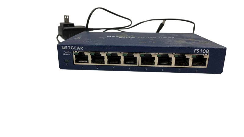 Photo 1 of NETGEAR PROSAFE FAST ETHERNET 8 PORT SWITCH 10/100