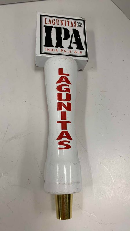 Photo 1 of LAGUNITAS IPA INDIA PALE ALE BEER TAP HANDLE