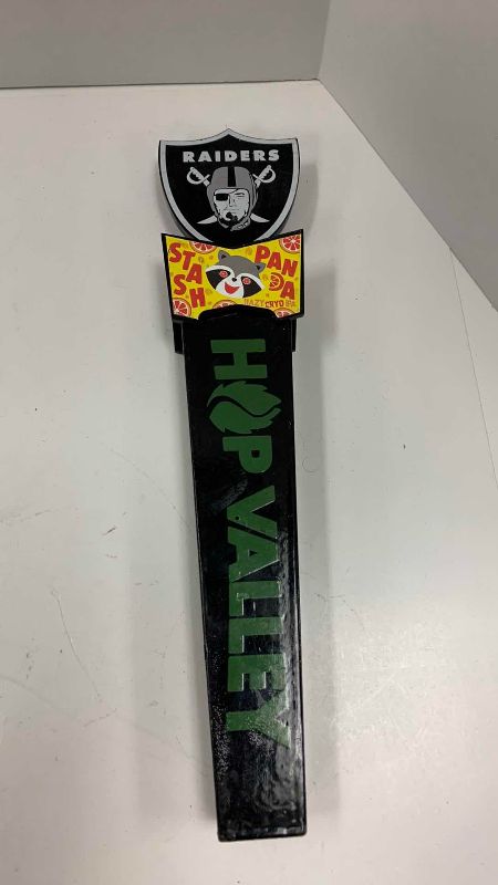 Photo 1 of LAS VEGAS RAIDERS HOP VALLEY STASH PANDA BEER TAP