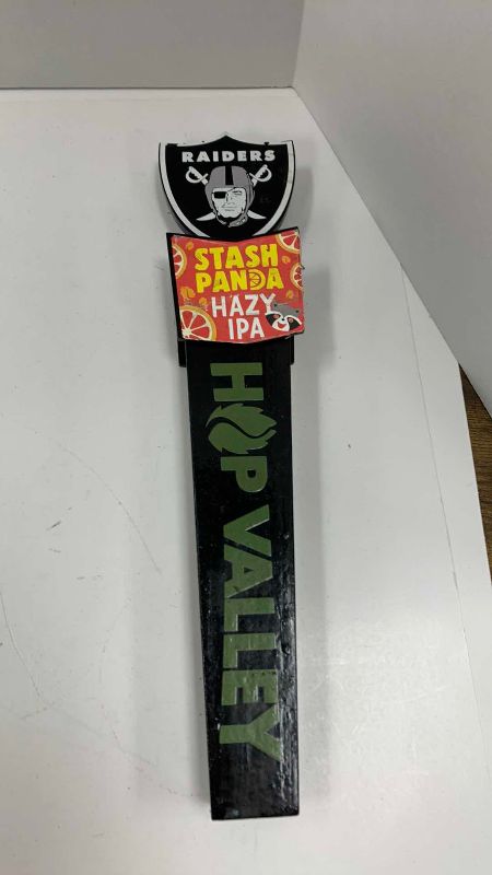 Photo 1 of LAS VEGAS RAIDERS HOP VALLEY STASH PANDA BEER TAP