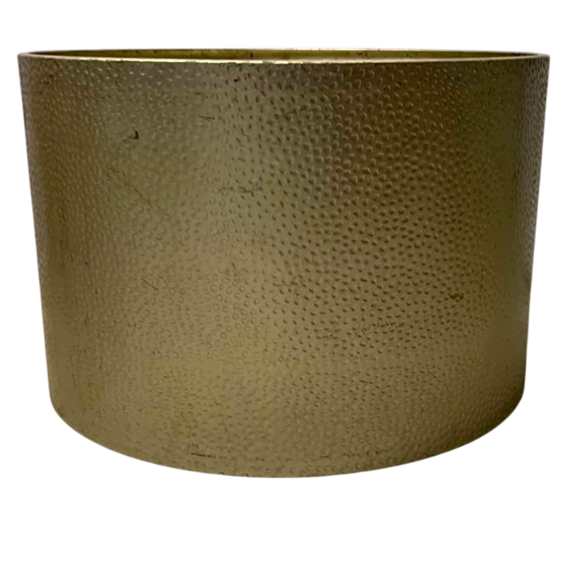 Photo 1 of MODERN ROUND METAL COFFEE TABLE 26” X 17”