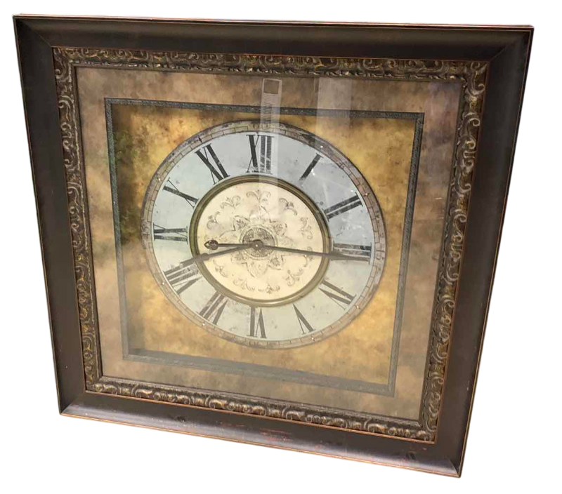 Photo 1 of LARGE CLOCK WALL DECOR 50” X 50”
