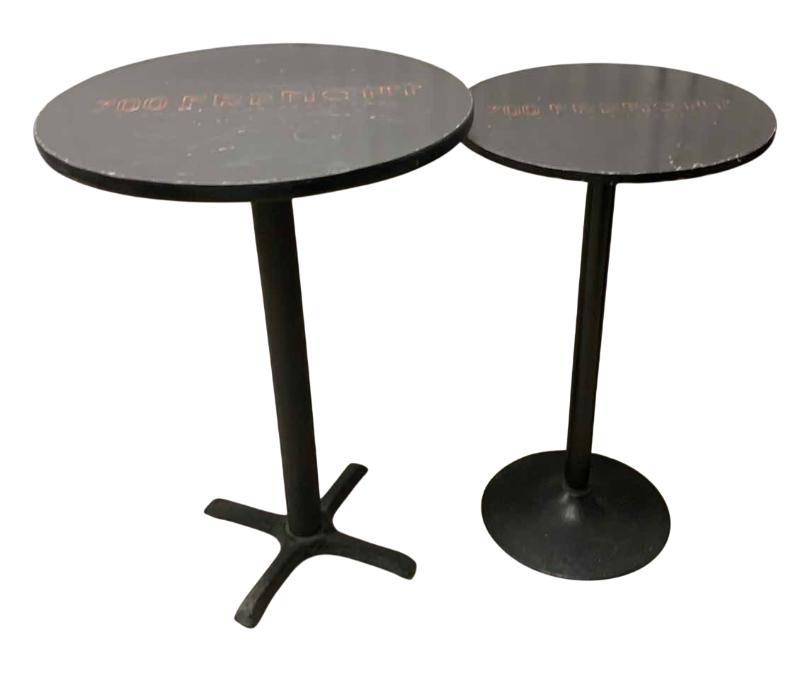 Photo 1 of 2 BAR COCKTAIL TABLES 24” X 42”