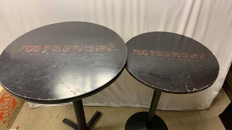 Photo 1 of 2 BAR COCKTAIL TABLES 24” X 42”