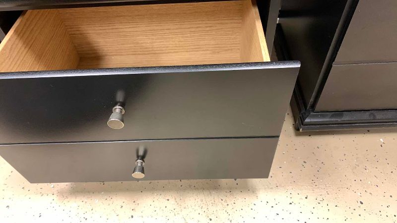 Photo 1 of 2 BLACK NIGHTSTANDS 23” X 14” H 25”