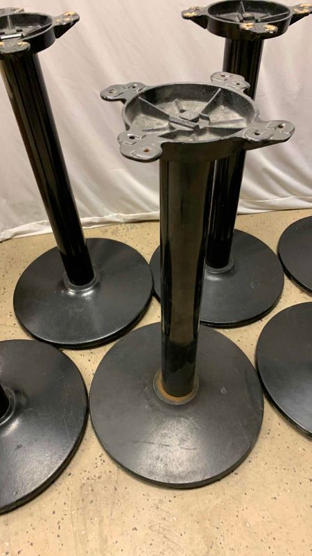 Photo 1 of 8 METAL TABLE STANDS