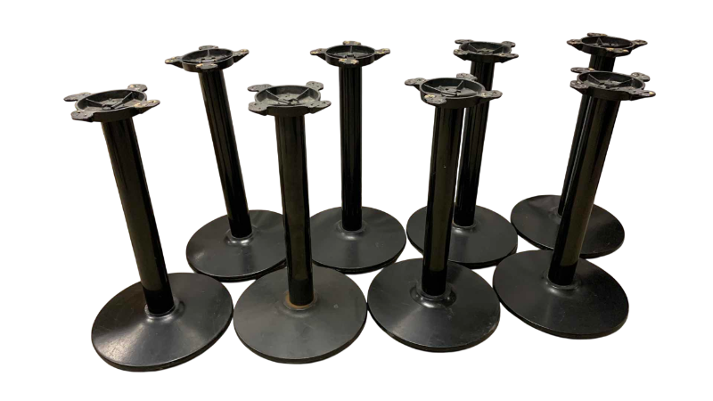 Photo 1 of 8 METAL TABLE STANDS