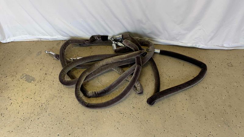 Photo 1 of 8 METAL STANCHIONS WITH ROPES