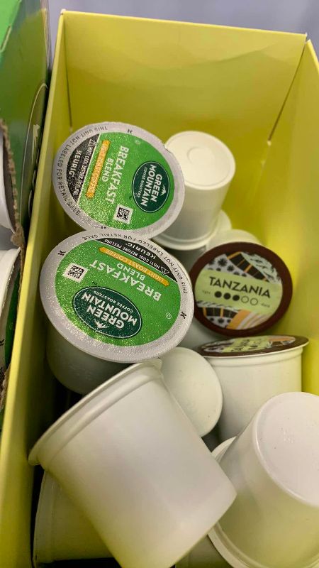 Photo 1 of KEURIG COFFEE MACHINE AND K-CUPS