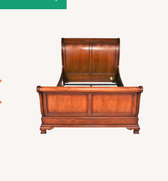 Photo 1 of THOMASVILLE QUEEN SLEIGH BED 80" X 90" H 58"