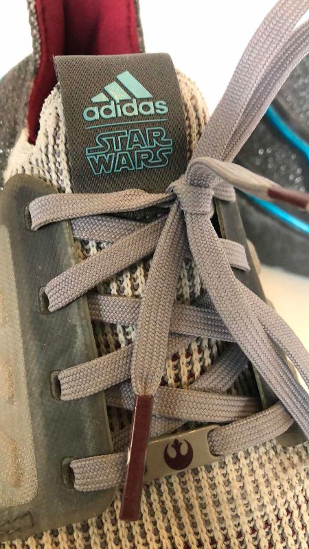 Photo 1 of ADIDAS STAR WARS ULTRA BOOST MILLENNIUM FALCON SHOES MENS SIZE 5.5