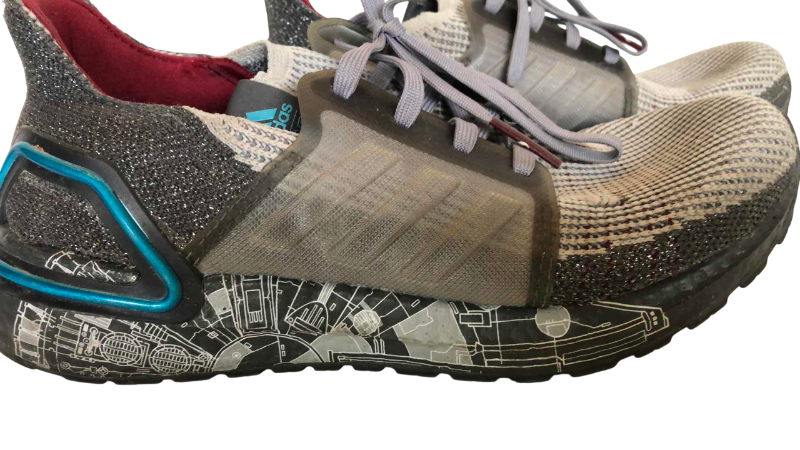 Photo 1 of ADIDAS STAR WARS ULTRA BOOST MILLENNIUM FALCON SHOES MENS SIZE 5.5