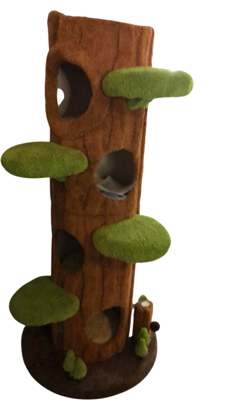 Photo 1 of CAT CONDO TREE WITH SCRATCH PAD 64”