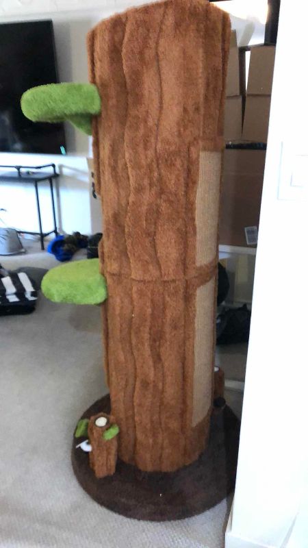 Photo 1 of CAT CONDO TREE WITH SCRATCH PAD 64”