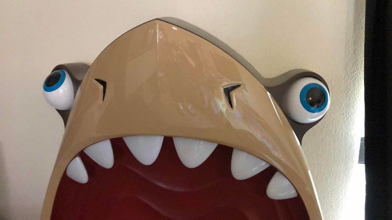 Photo 1 of CILEK PIRATE SHARK STUDY DESK 39” X 26” H 62”
