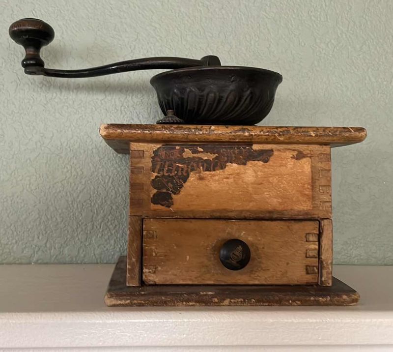 Photo 1 of ANTIQUE COFFEE GRINDER