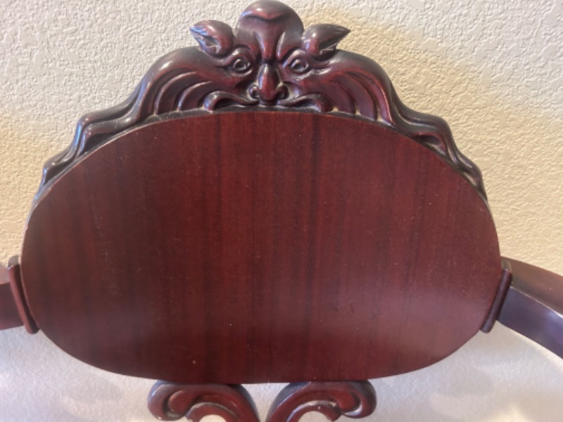Photo 1 of ANTIQUE VICTORIAN MAHOGANY PARLOUR BENCH  37x47x22