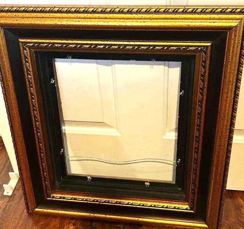 Photo 1 of ORNATE GOLD W BLACK FRAME 20" x 24"