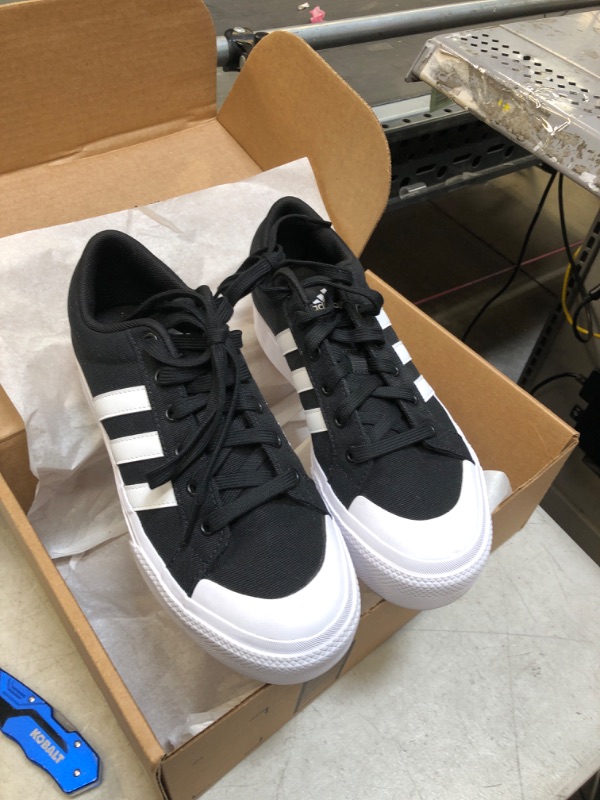 Photo 2 of adidas Women's Bravada 2.0 Platform Shoes Skate 8.5 Black/White/Black