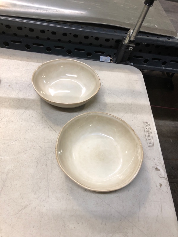 Photo 1 of 2 PC CERAMIC BOWLS 