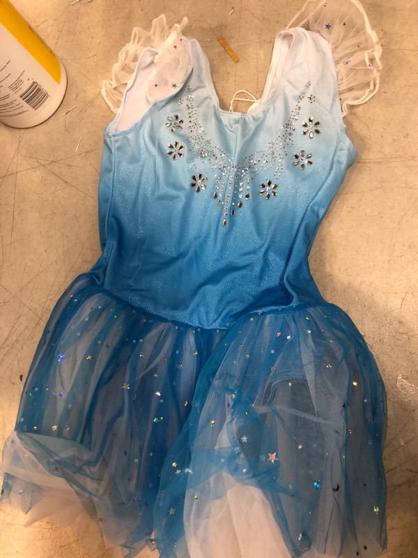 Photo 1 of Blue Toddlers Sparkly Dress Size 150